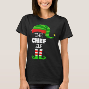De CHEF ELF Groep Matching Familie Kerstmis PJS T-shirt