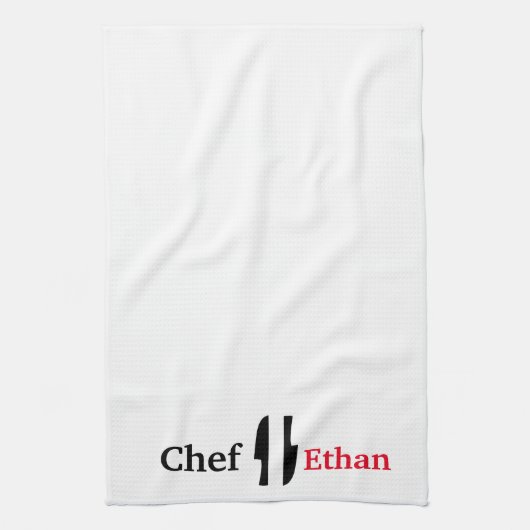 De Chef-keukenhanddoek Theedoek (Verticaal)