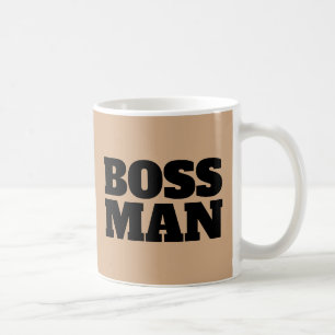 DE CHEF- MOKKEN VAN DE KOFFIE VAN HET MAN