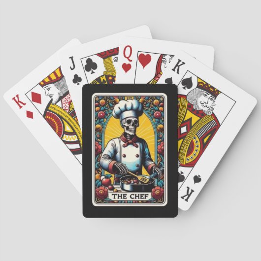 De Chef Skelet Tarot Poker Cards Pokerkaarten (Achterkant)