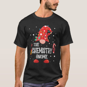 De chemieslankerende kerst t-shirt