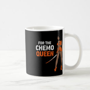 De Chemo Queen Leukemie Bewustzijn Melanine Warrio Koffiemok