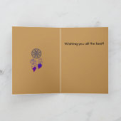 De Cherokee Kaart van het Jubileum Dreamcatcher (Binnen)