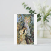 De Cherry Picker van Berthe Morisot Briefkaart (Staand voorkant)