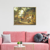 De Cherry Seller Canvas Afdruk (Insitu (Woonkamer))