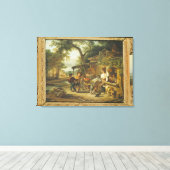 De Cherry Seller Canvas Afdruk (Insitu (Houten vloer))