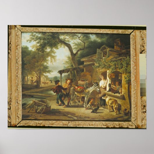 De Cherry Seller Poster (Voorkant)