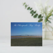 De Chesapeake Bay Bridge Briefkaart (Staand voorkant)