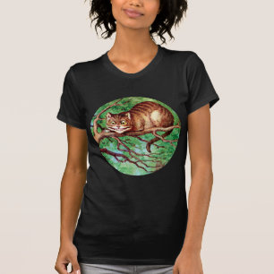 De Cheshire Kat zegt: "We zijn hier allemaal gek!" T-shirt
