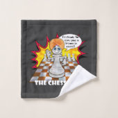 De Chess Guru Bad Handdoek (Wasdoekje)