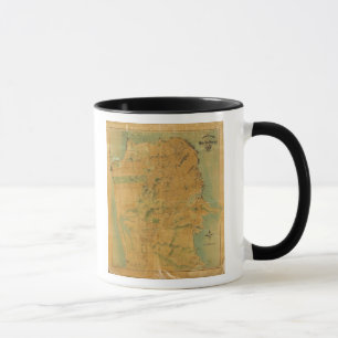 De Chevalier Map van San Francisco Mok