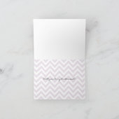 De chevron van de lavendel zal u mijn (Binnen)