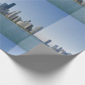 De Chicago Skyline Cadeaupapier (Hoek)