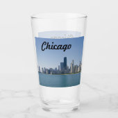 De Chicago Skyline Glas (Voorkant)