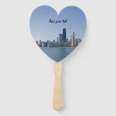 De Chicago Skyline Handwaaier (Voorkant)