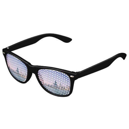 De Chicago Skyline Kinder Zonnebril (Gekanteld)