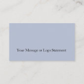 De Chicago Skyline Visitekaartje (Achterkant)