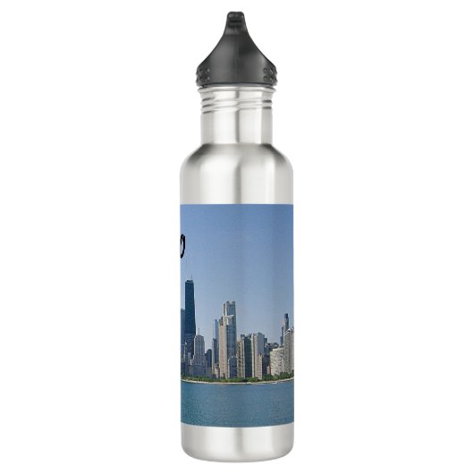 De Chicago Skyline Waterfles (Rechts)