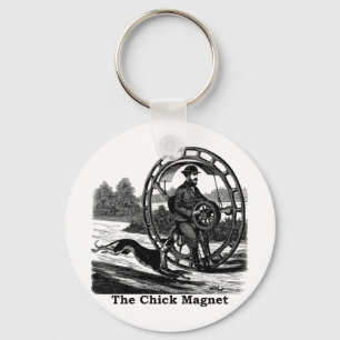 De Chick Magnet Sleutelhanger