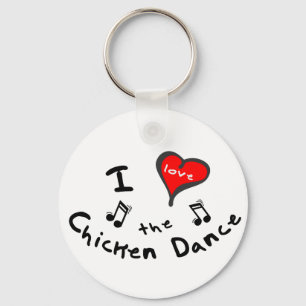 de Chicken Dance Gifts - Ik hoor de Chicken Danc Sleutelhanger