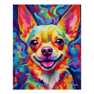 De Chihuahua hond 001 - Zetton Ziana Perfect Poster