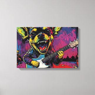DE CHIHUAHUAS 9 CANVAS AFDRUK