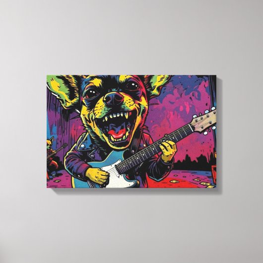 DE CHIHUAHUAS 9 CANVAS AFDRUK (Voorkant)