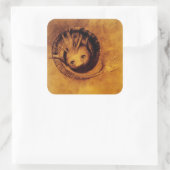 De Chimera Vierkante Sticker (Tas)