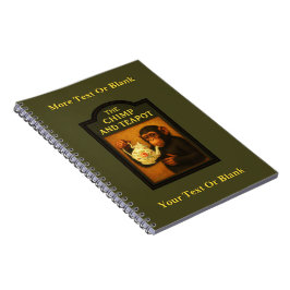 De chimp en theepot pub notitieboek