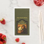 De chimp en theepot pub servet (Insitu)