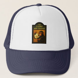 De chimp en theepot pub trucker pet