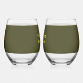 De chimp en theepot pub wijnglas zonder voet (Links)