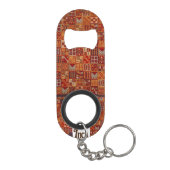 "De Chimú & Inca van Peru" Mini Flessenopener (Achterkant)