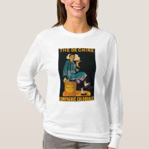De Chine, koloniale onderneming Promotional Poste T-shirt