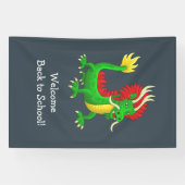 De Chinese Draak Spandoek (Horizontaal)