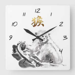 De Chinese Klok van de Muur van het Symbool van de