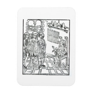 De chirurg bezoekt een man met pijlwonden uit 'Das Magneet