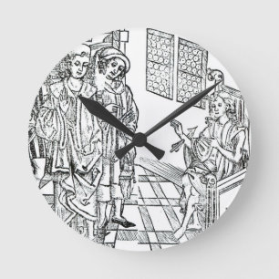 De chirurg bezoekt een man met pijlwonden uit 'Das Ronde Klok
