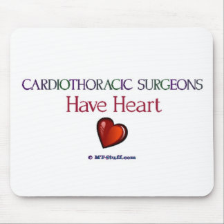 De Chirurgen van Cardiothoracic hebben Hart Muismat