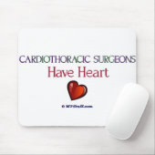 De Chirurgen van Cardiothoracic hebben Hart Muismat (Met muis)