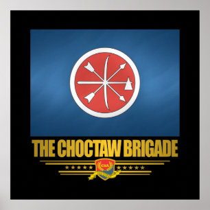 De Choctaw-brigade Poster