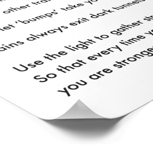 De Choo-Choo-trein van het Poster van het Leven (Hoek)