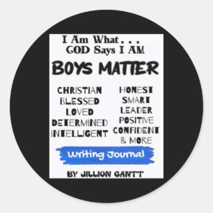 De Christelijke jongens Ik ben neven en beste vrie Ronde Sticker