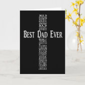 De Christelijke Kaart van Vaderdag (Gele Bloem)