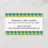 De Christelijke Schrift van St. Vincent Johannes 3 Visitekaartje (Voorkant)