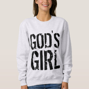 De Christelijke T-shirts van het MEISJE van de GOD