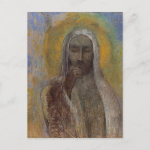 De Christus van de Stilte door Odilon Redon Briefkaart