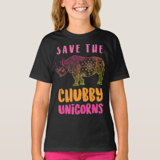 De Chubby Unicorns Lover Gift opslaan | Perfect ca T-shirt