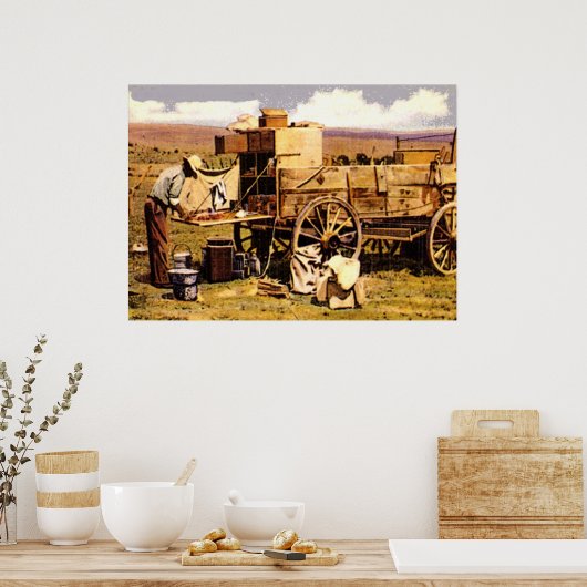 De Chuck-wagen Poster (Keuken)