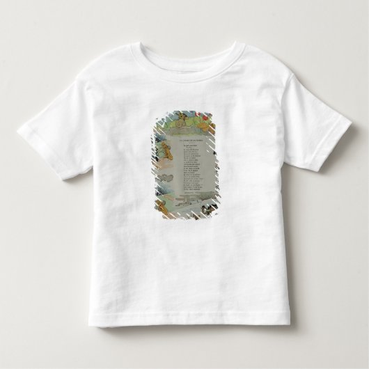 De Cicada en de Ant van de Fables Kinder Shirts (Voorkant)